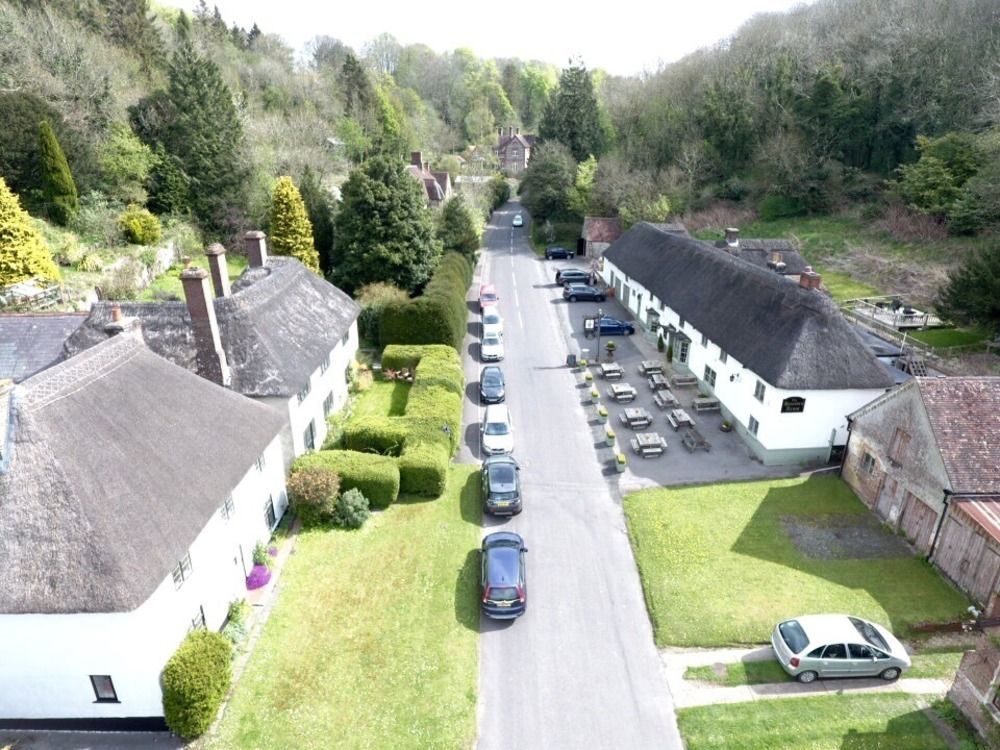 Hambro Arms Hotel Milton Abbas Eksteriør billede